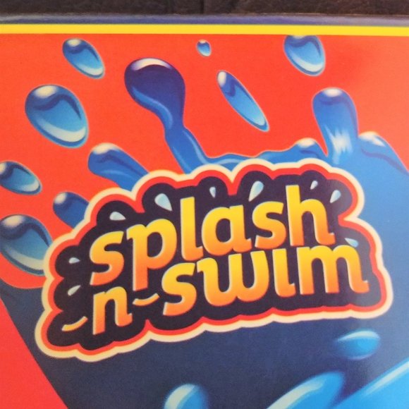 NEW! Splash-n-Swim Mask UV Kids Swimming child's Goggles children's aqua blue 6+ - Picture 5 of 8